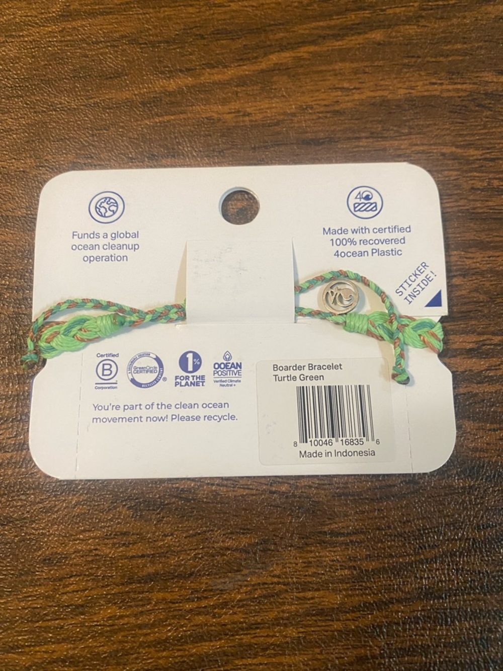 4Ocean Bracelet. Funds Ocean cleanup. NWT - Picture 2 of 2